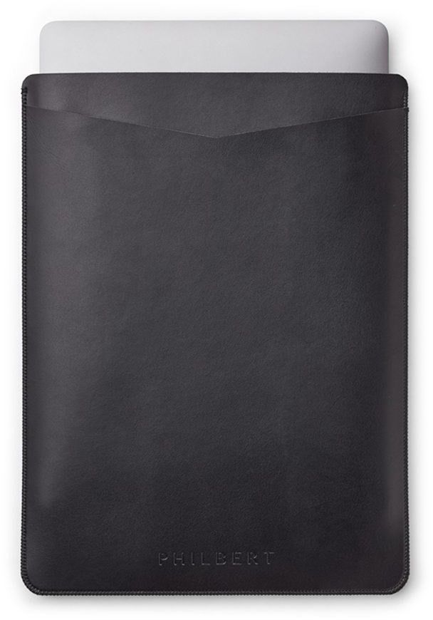 Philbert Ultra Slim Sleeve med stropp (Macbook Pro 14 (2021)) - Svart