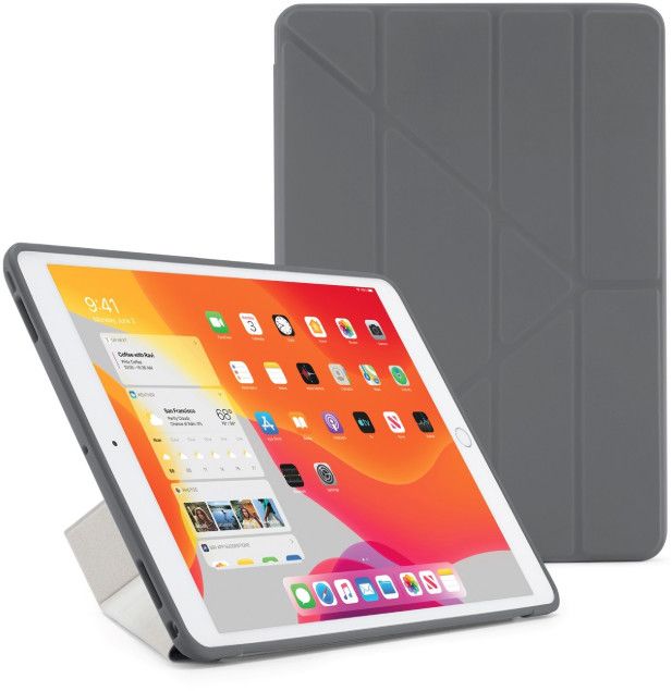 Pipetto Origami Case TPU (iPad 10.2) - Grå
