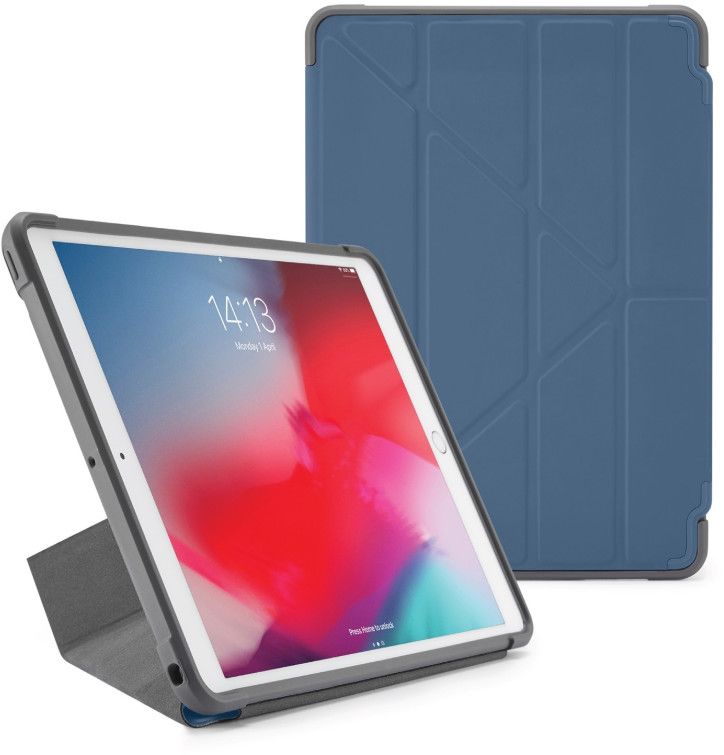 Pipetto Origami Shield (iPad Pro 10,5/Air 3) - Blå