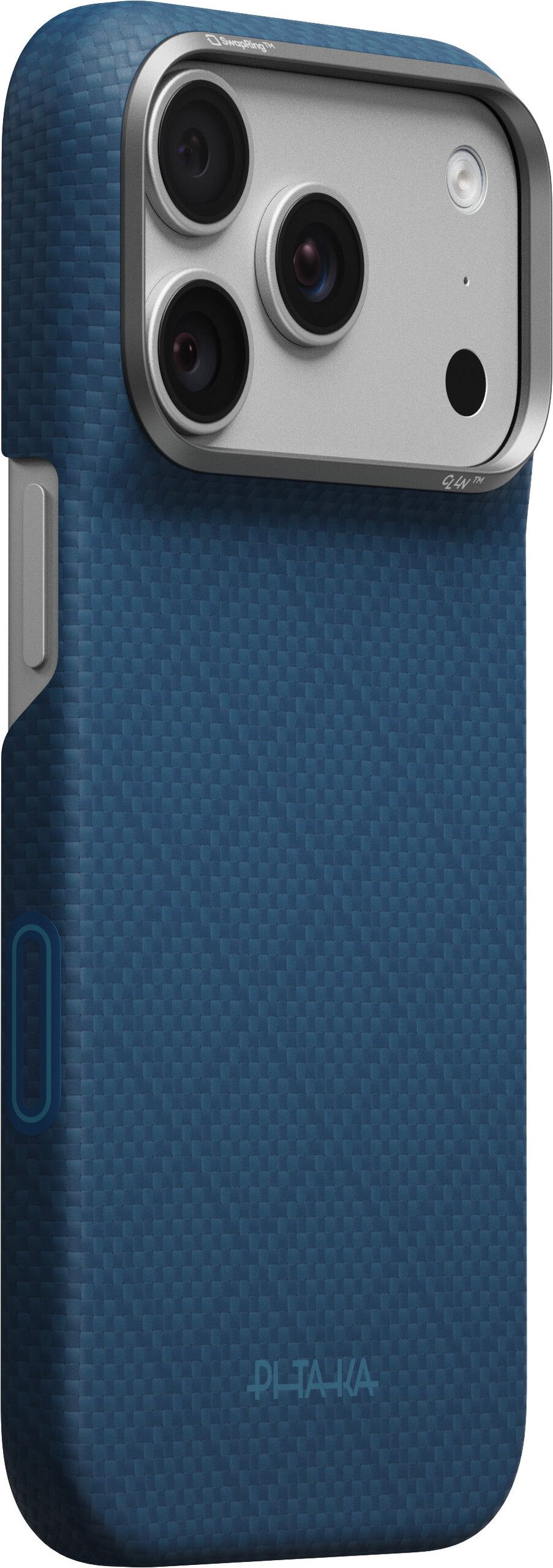 Pitaka Edge Case Argyle (iPhone 17 Pro/18 Pro) - Midnight Blue