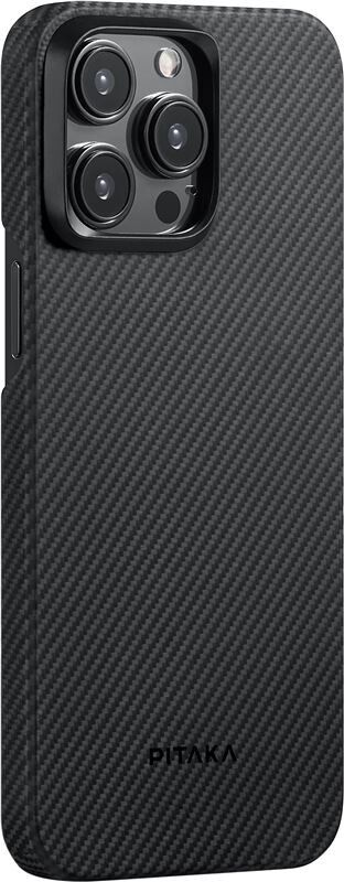 PITAKA MagEZ 4 600D case - black/grey twill - iPhone 15 Pro