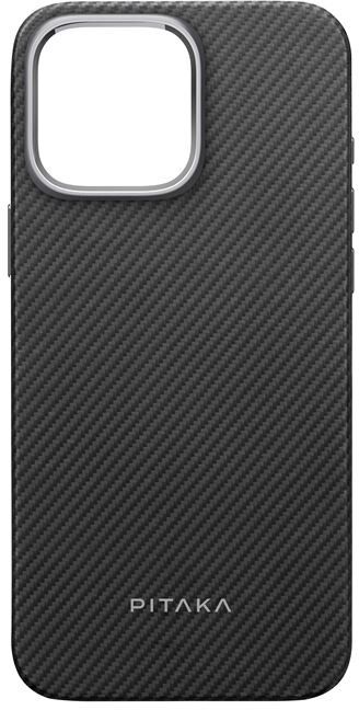 PITAKA Military-Grade Protective Case Black/Grey Twill - iPhone 16 Pro