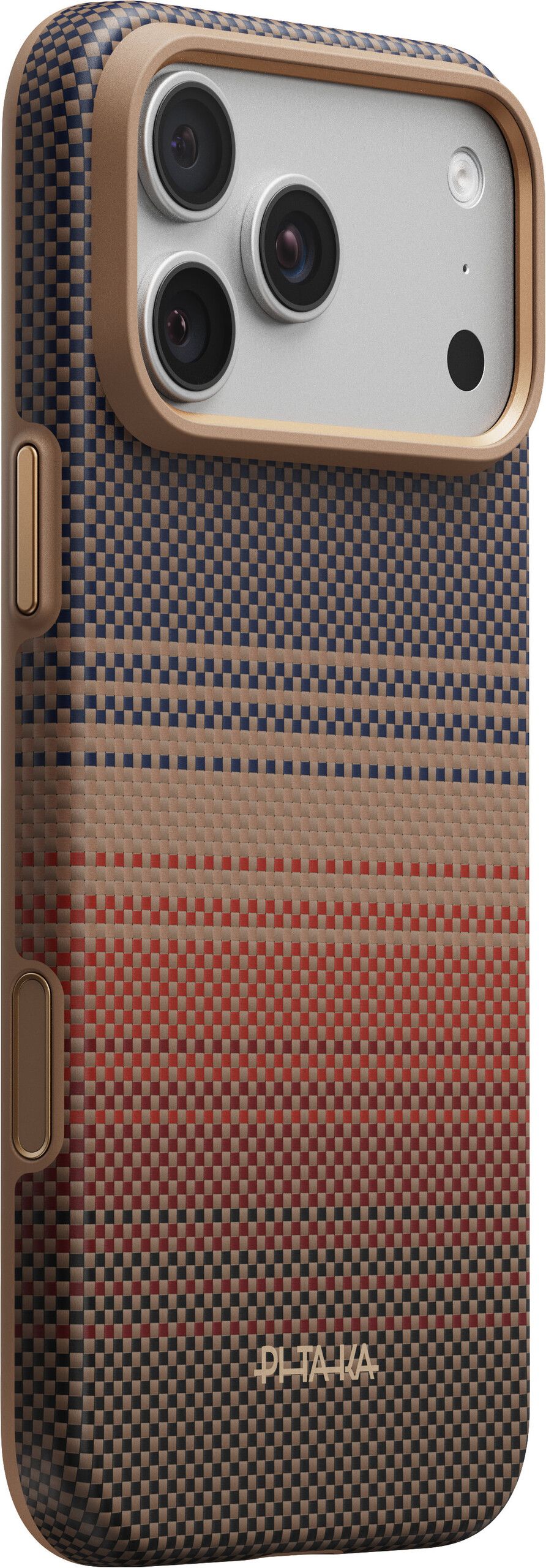 Pitaka Summa Case Argyle (iPhone 17 Pro Max/18 Pro Max) - Sunset