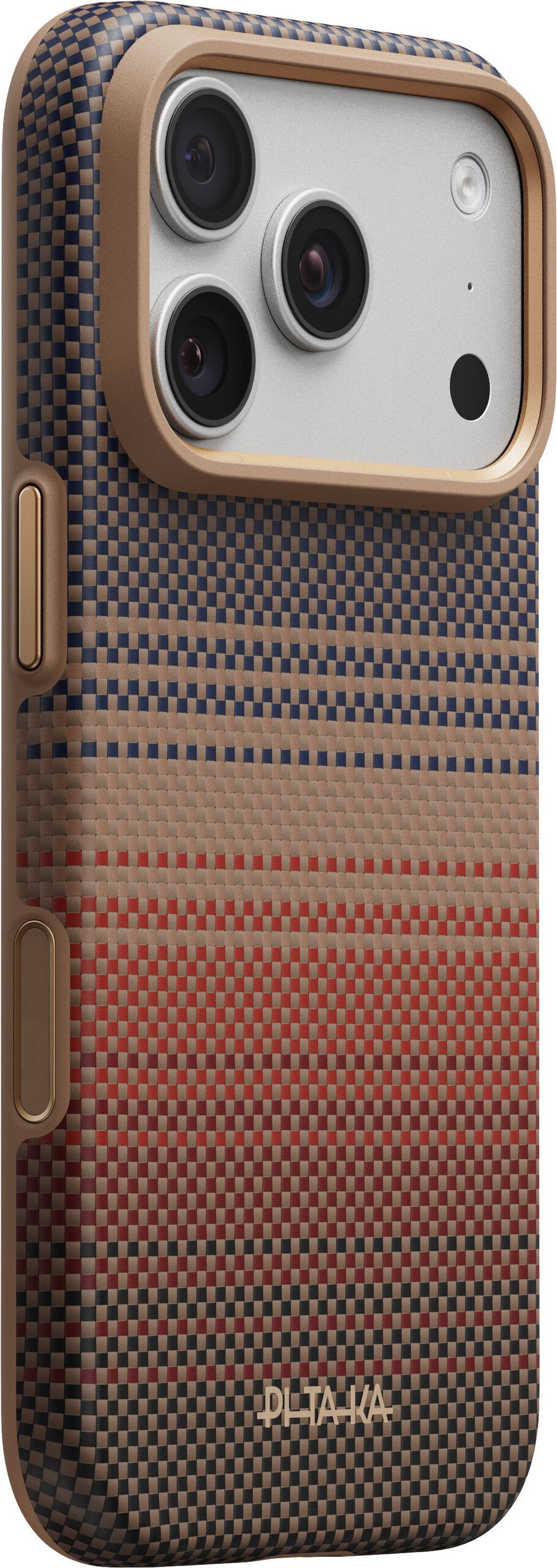 Pitaka Summa Case Argyle (iPhone 17 Pro/18 Pro) - Sunset