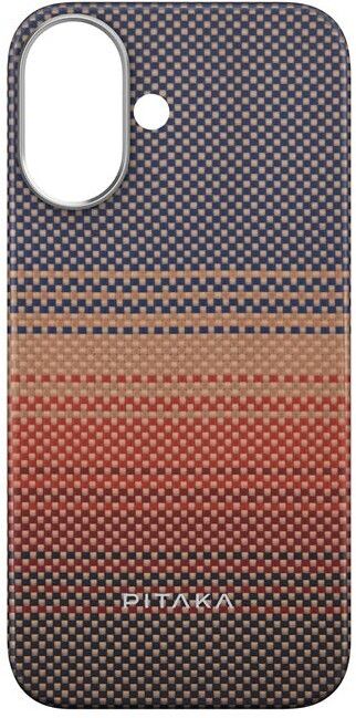 PITAKA Tactile Woven Case Sunset - iPhone 16