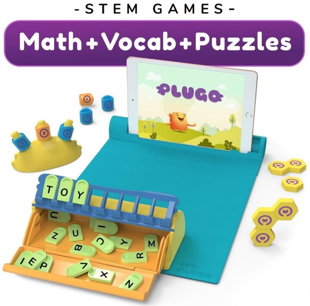 Shifu Shifu Plugo STEM Wiz Pack - a set of blocks with AR games for learning maths and languages