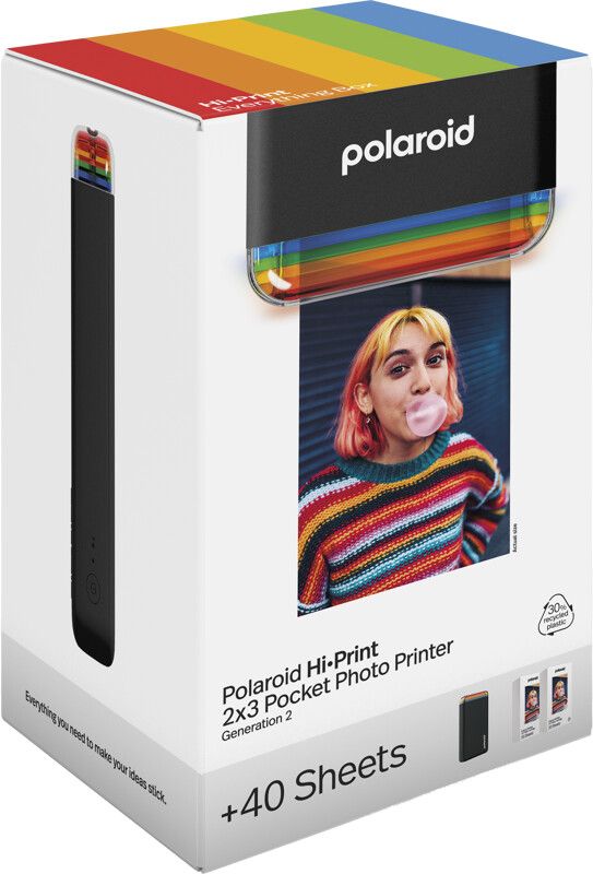 Polaroid Hi-Print Gen 2 E-boks - Svart