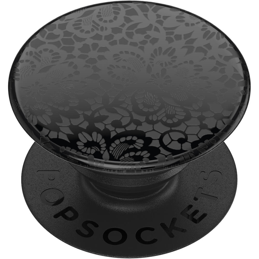 PopSockets PopGrip Flowers - Lace Noir