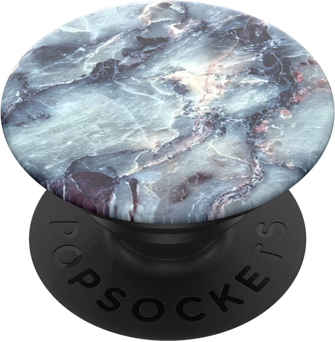 PopSockets Blue Marble Avtagbart Grip med Ställfunktion