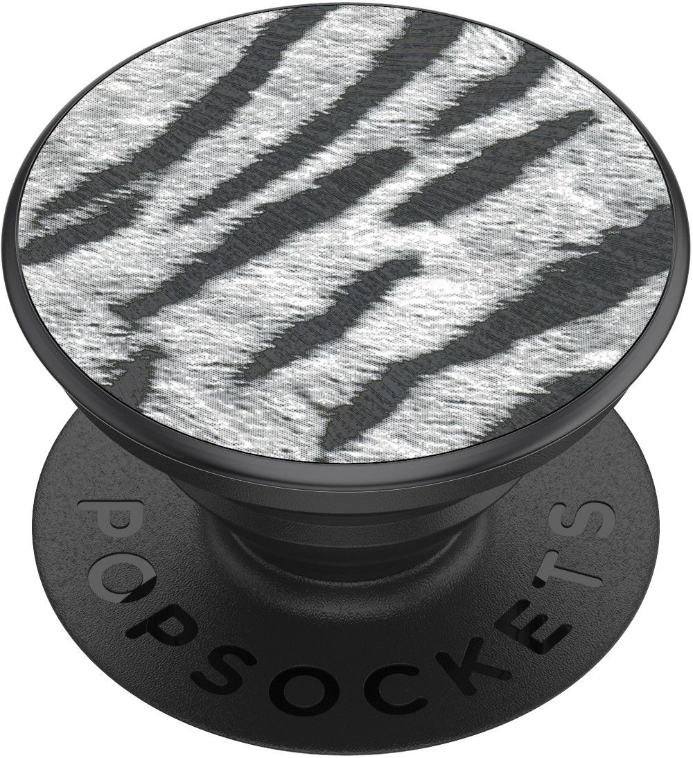 PopSockets Faux Leather Zebra
