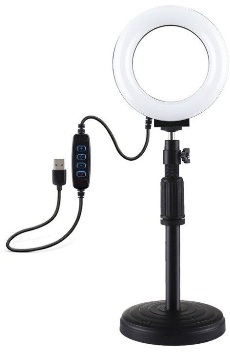 LED-ringlys med justerbar sokkel PU391