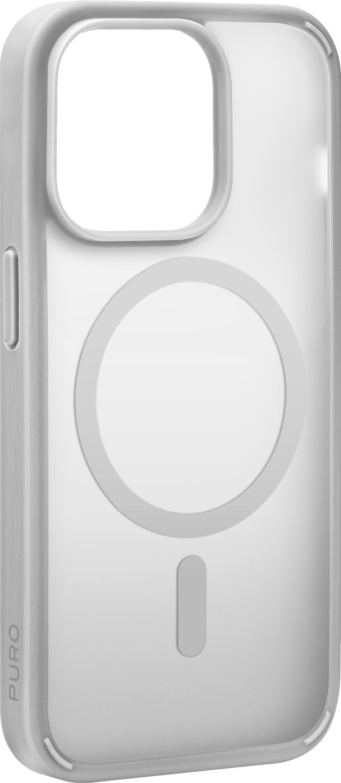 Puro Gradient Silver Cover - iPhone 15 Pro