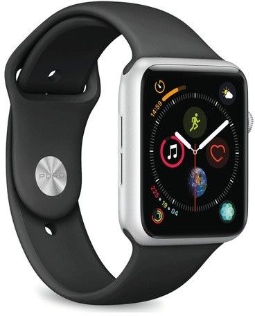 Puro Icon Apple Watch Band (Watch 42/41/40/38mm) - Svart