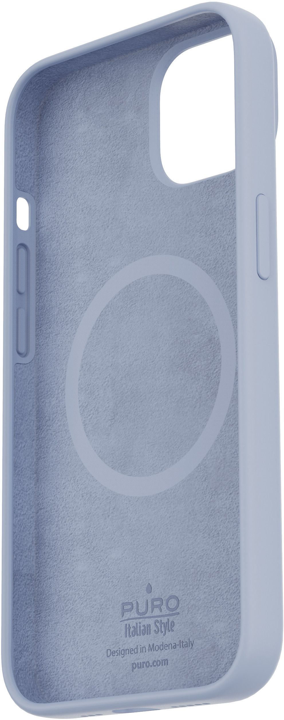 Puro Icon Mag Cover (iPhone 14 Plus) - Lyse blå