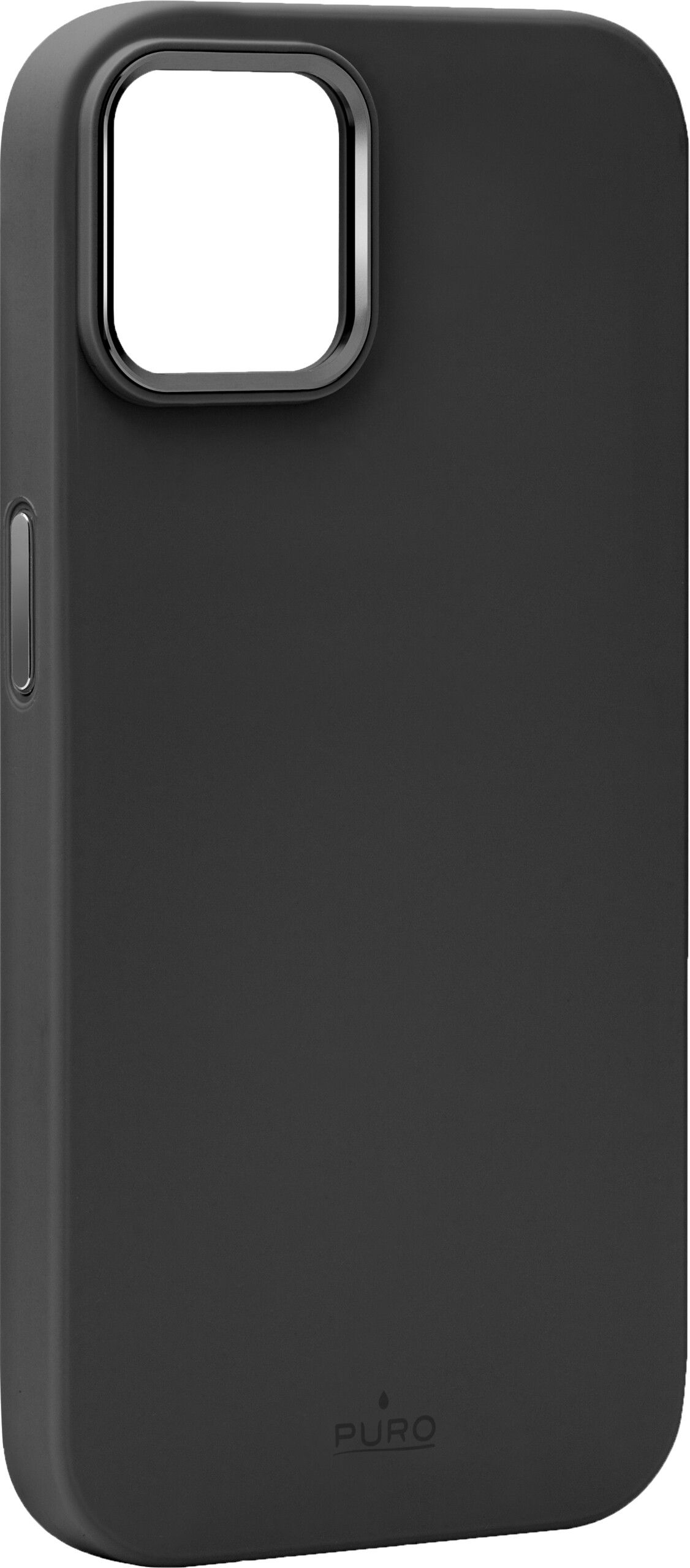 Puro Icon Mag Cover (iPhone 15) - Svart