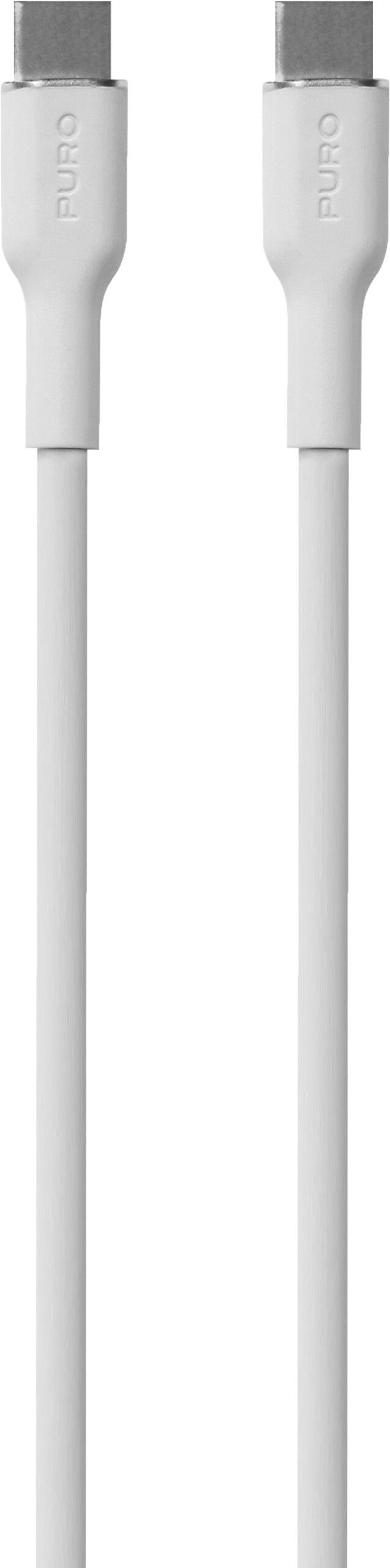 Puro Icon myk kabel USB-C til USB-C - år