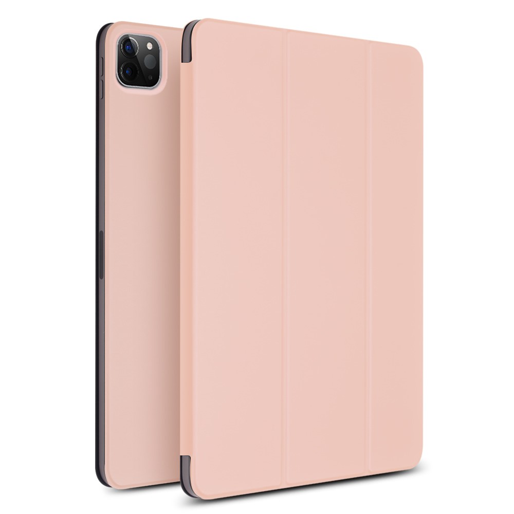 Qialino Tri-fold Stand Case (iPad Pro 12,9 (2020/2018)) - Rosa