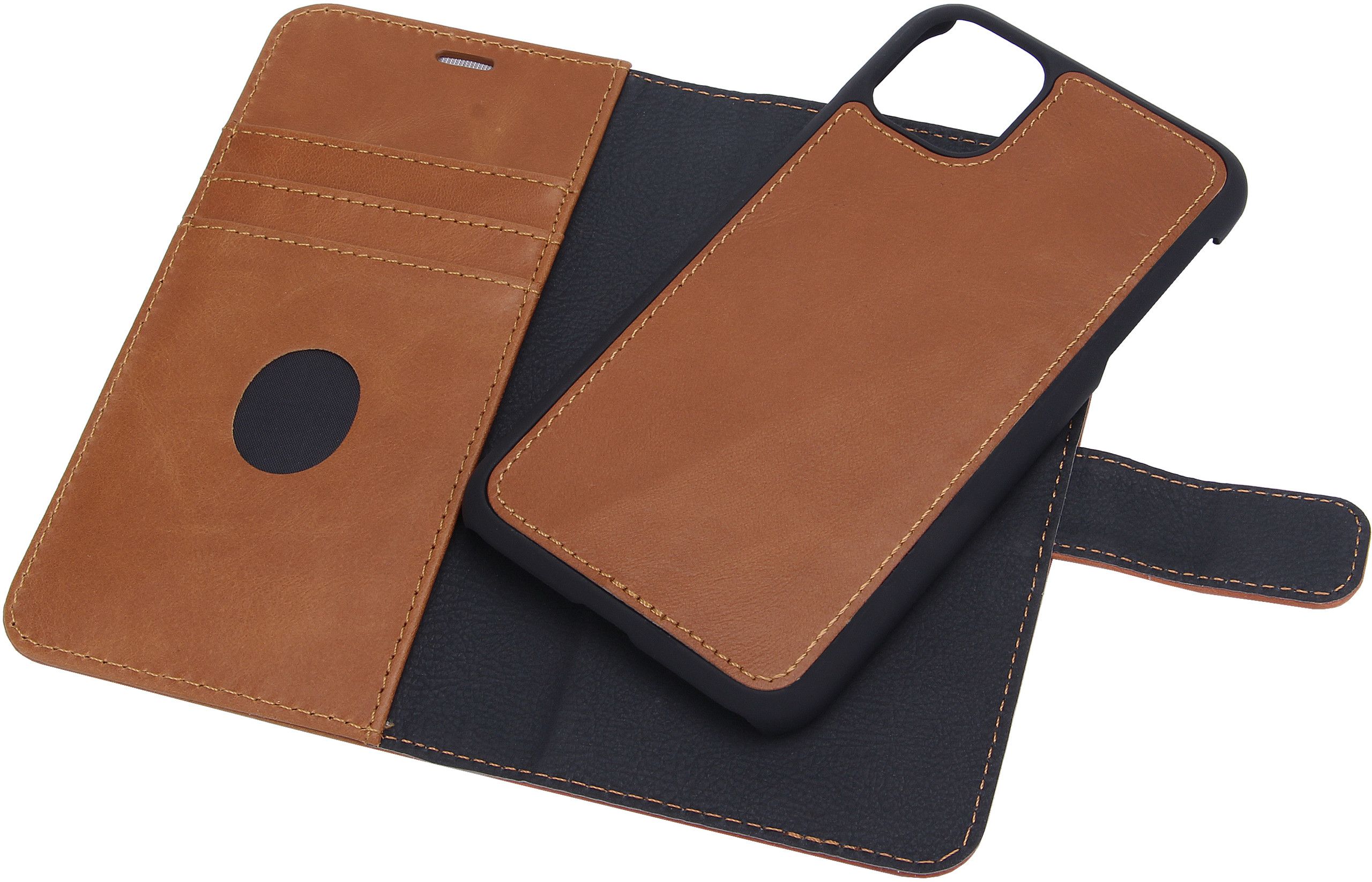 Radicover Wallet Case Brown - iPhone 12 / 12 Pro