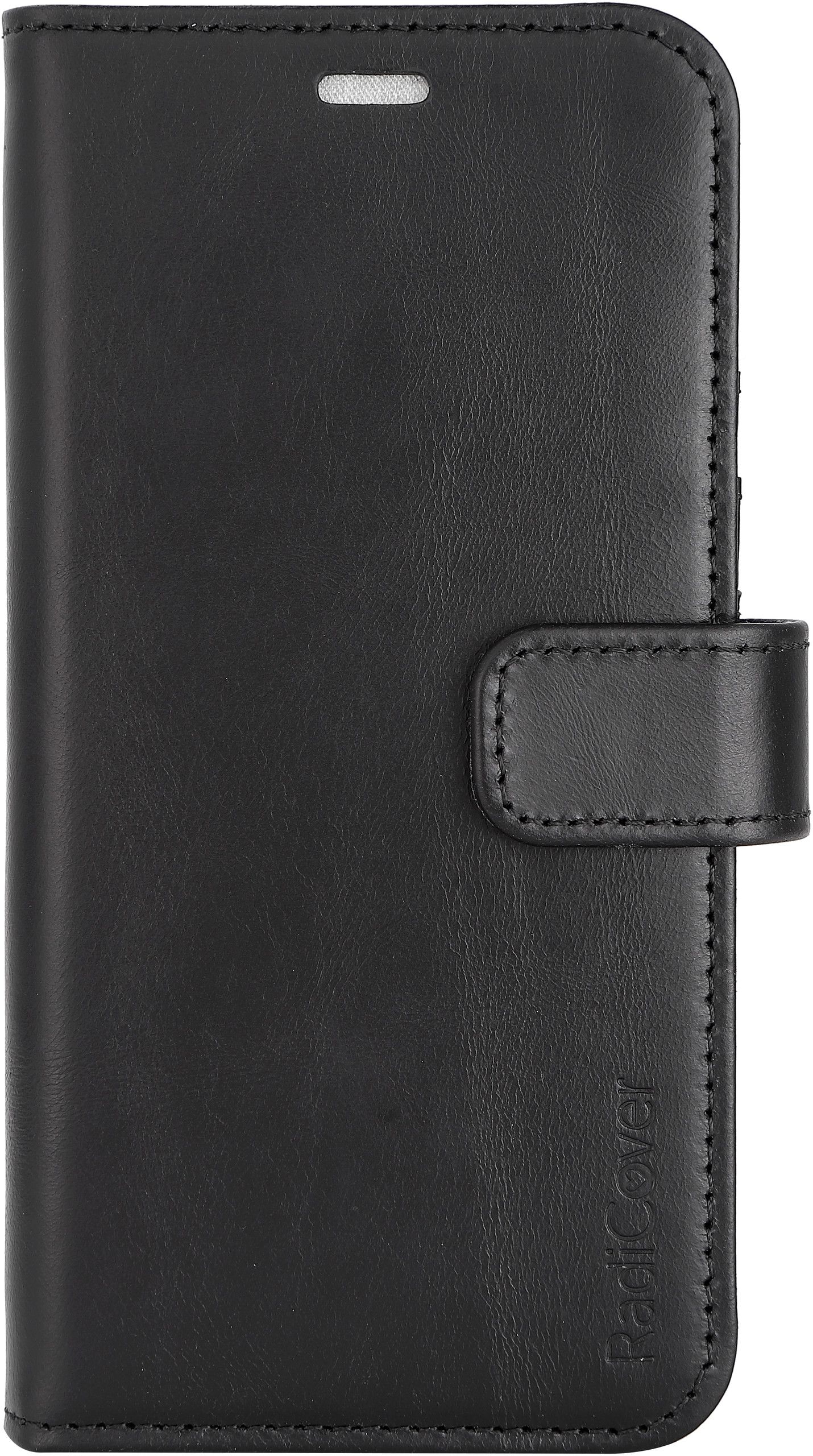 RadiCover - Radiation Protection Wallet Vegan Leather 2in1 iPhone 14 PRO Exclusive Black