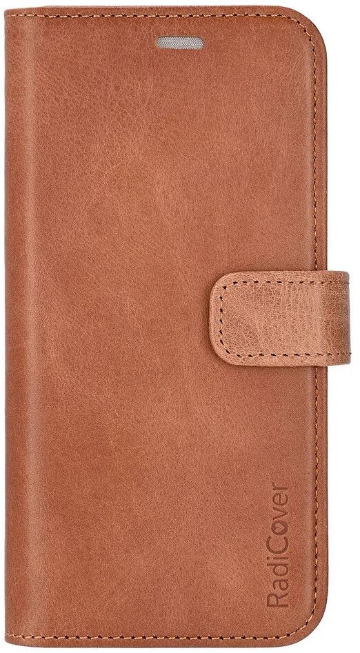 Radicover Wallet Case Radiation Protection 2in1 Brown - iPhone 16 Pro