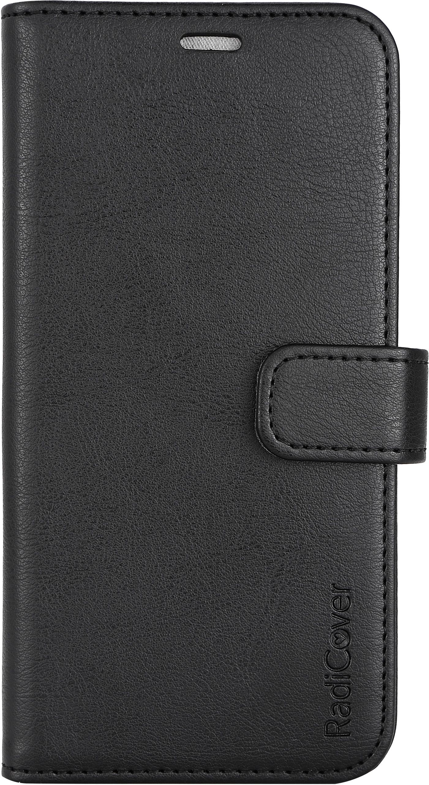 RadiCover - Radiation Protection Wallet Vegan Leather iPhone 14 PRO Flipcover Black