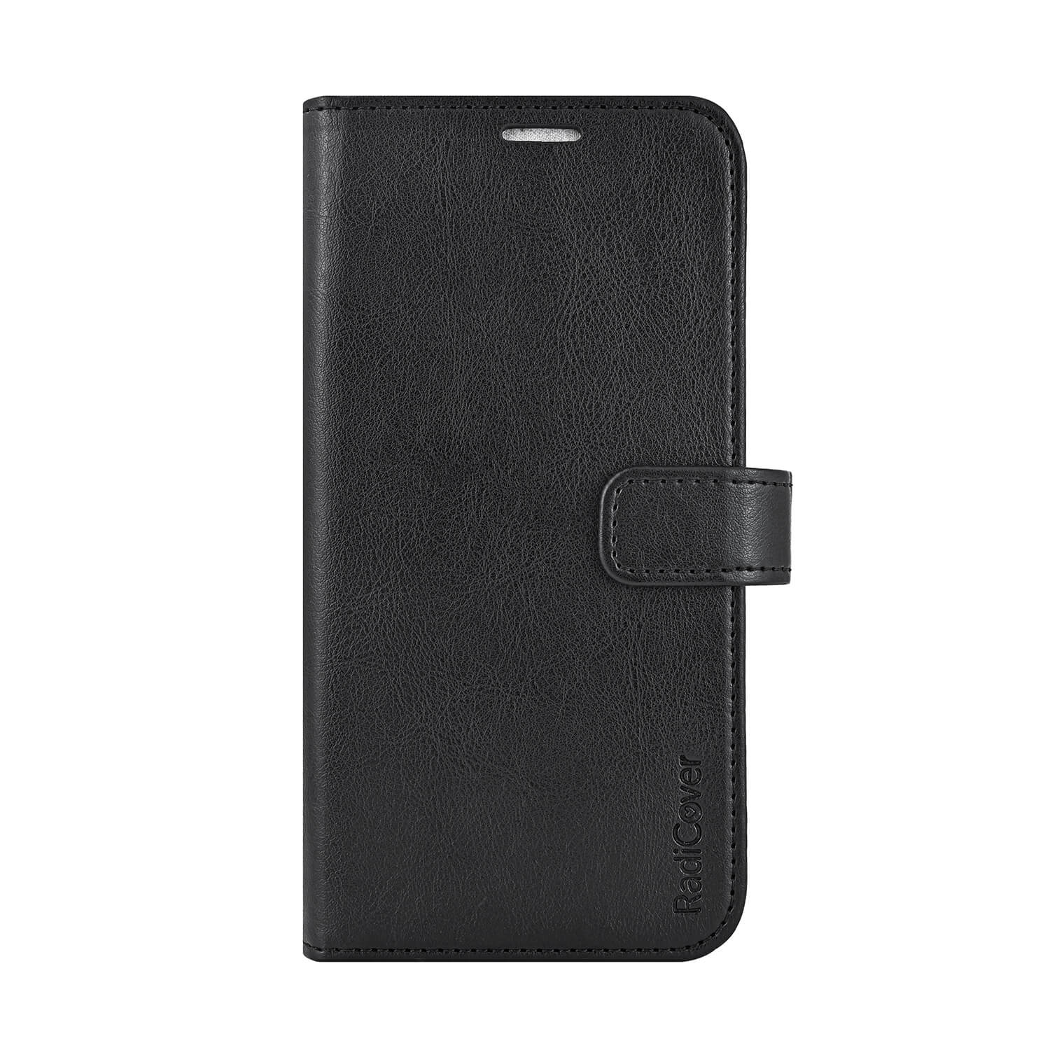 Radicover Wallet Case Anti-Radiation 3 Card RFID Black - iPhone 16