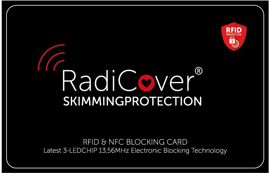 RadiCover Skim-Block-kort RFID/NFC