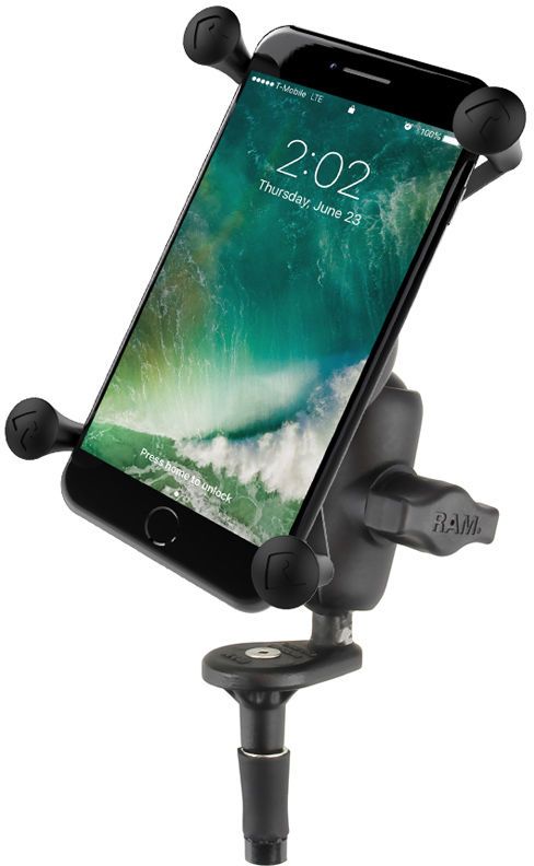 RAM Mount X-Grip Motorcycle Fork Stem (iPhone Max/Plus)