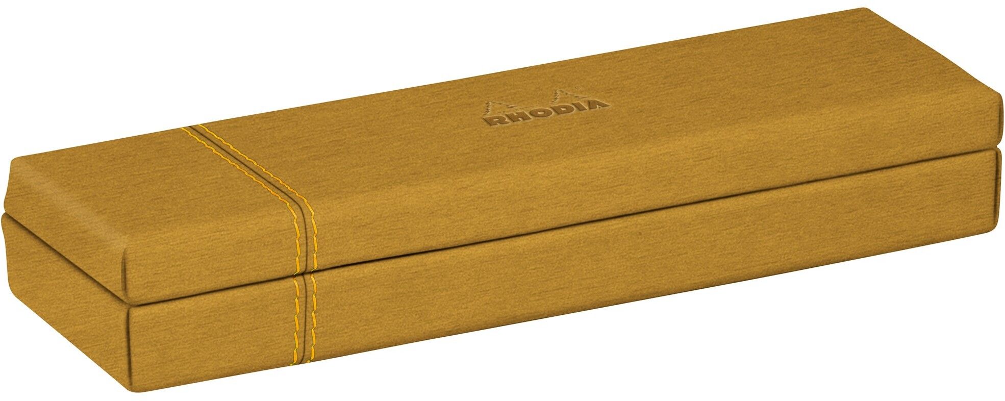 Rhodia rama blyantboks skinn - Gull