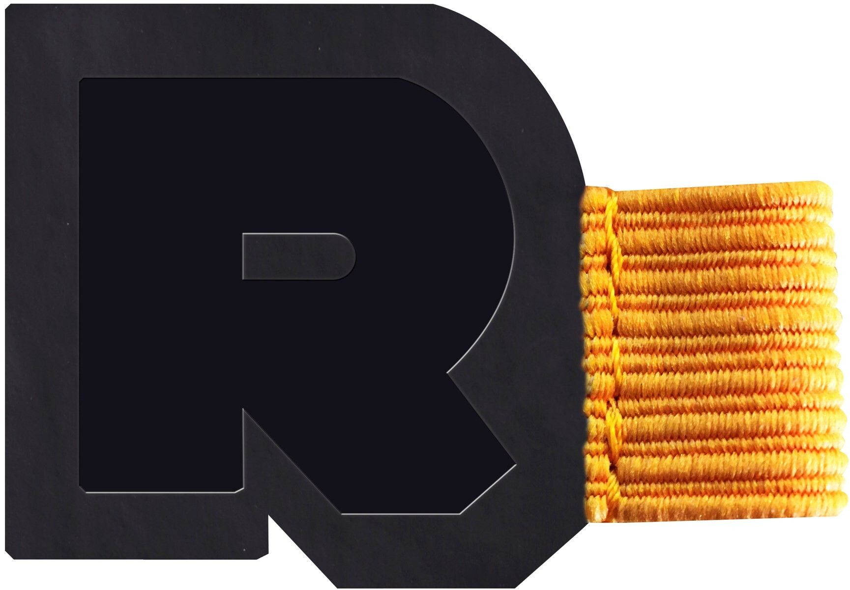 Rhodia kobber Porte-Stylo Pen Loop - Svart