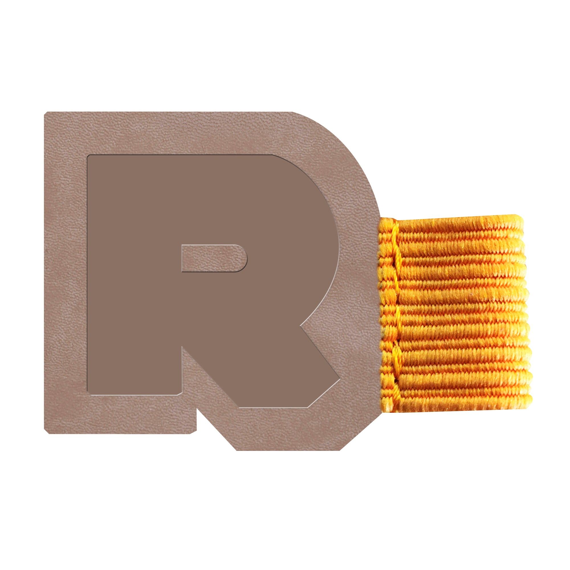 Rhodia kobber Porte-Stylo Pen Loop - Taupe