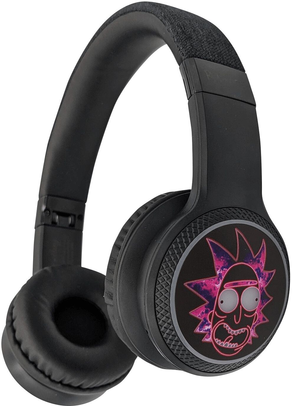 Rick & Morty trådløse on-ear-hodetelefoner med LED