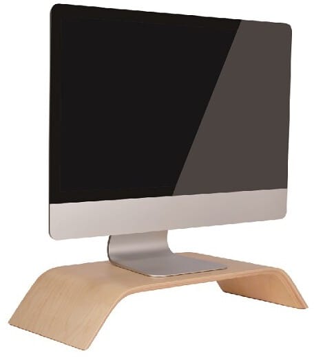 Samdi Monitor Wood Stand - Björk