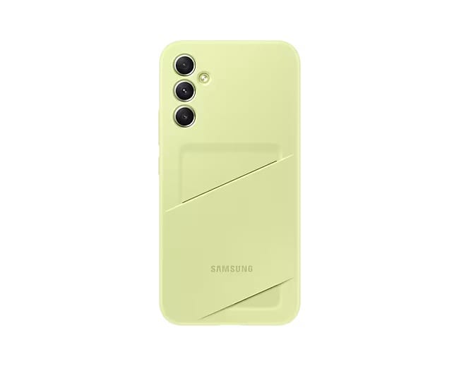 Samsung Galaxy A34 Card Slot Case - Lime