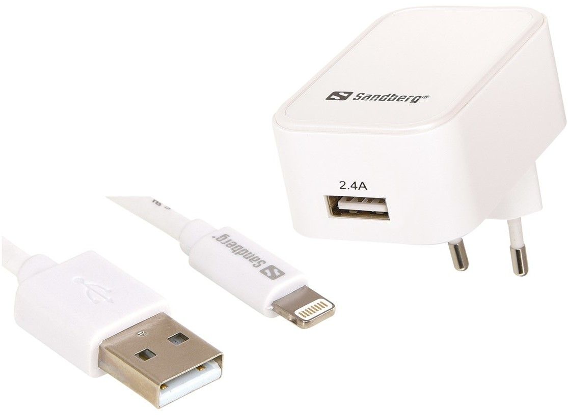 Sandberg AC Charger Lightning 2.4A