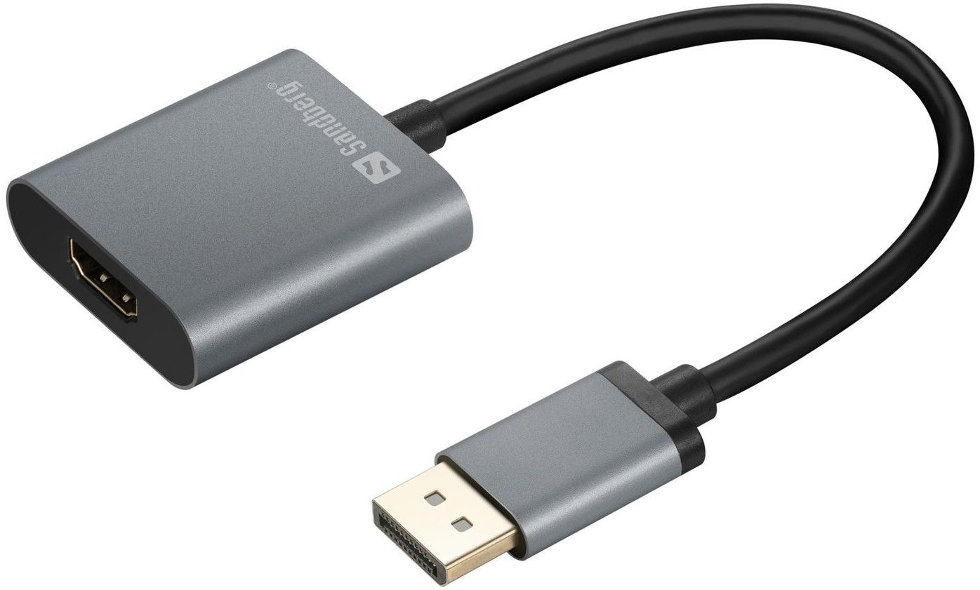 Sandberg Adapter DisplayPort 1.4 til HDMI 4K