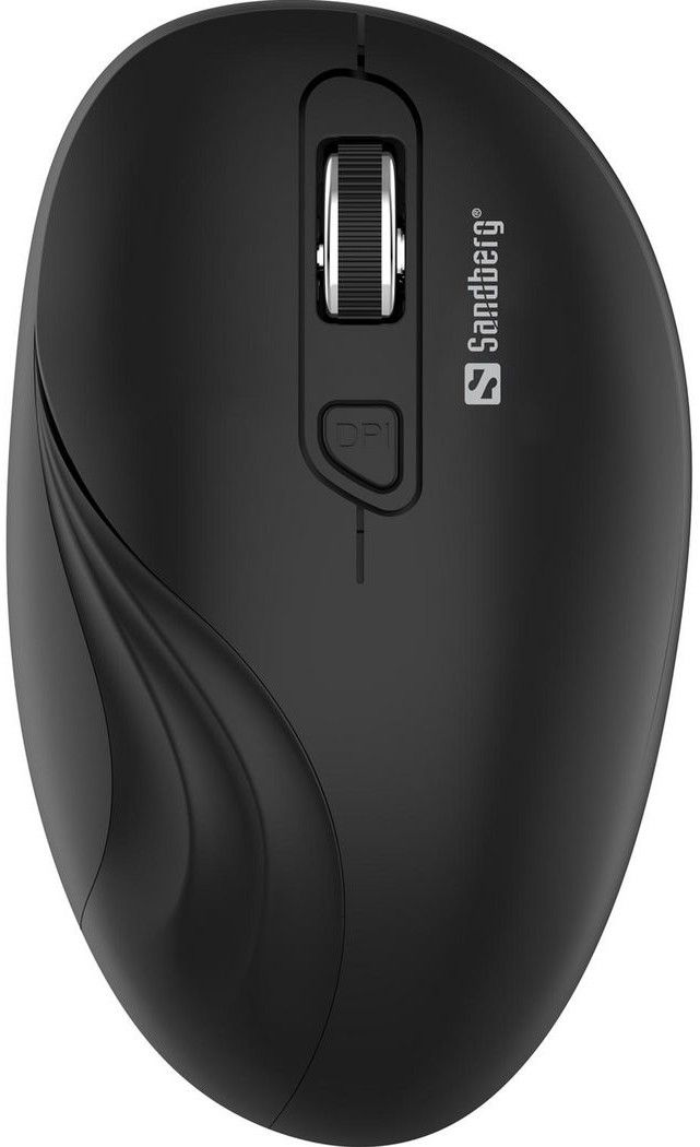 Sandberg Wireless Mouse - Mus - Optisk - 4 - Svart