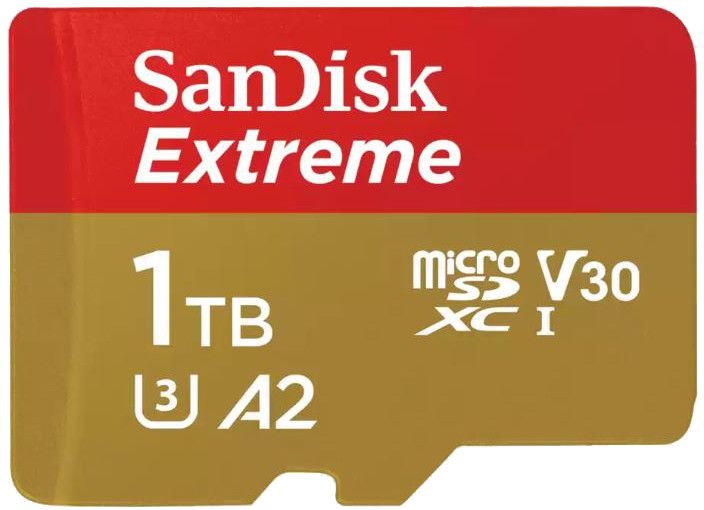 SanDisk MicroSDXC Extreme 190MB/s A2 C10 V30 - 512 gb
