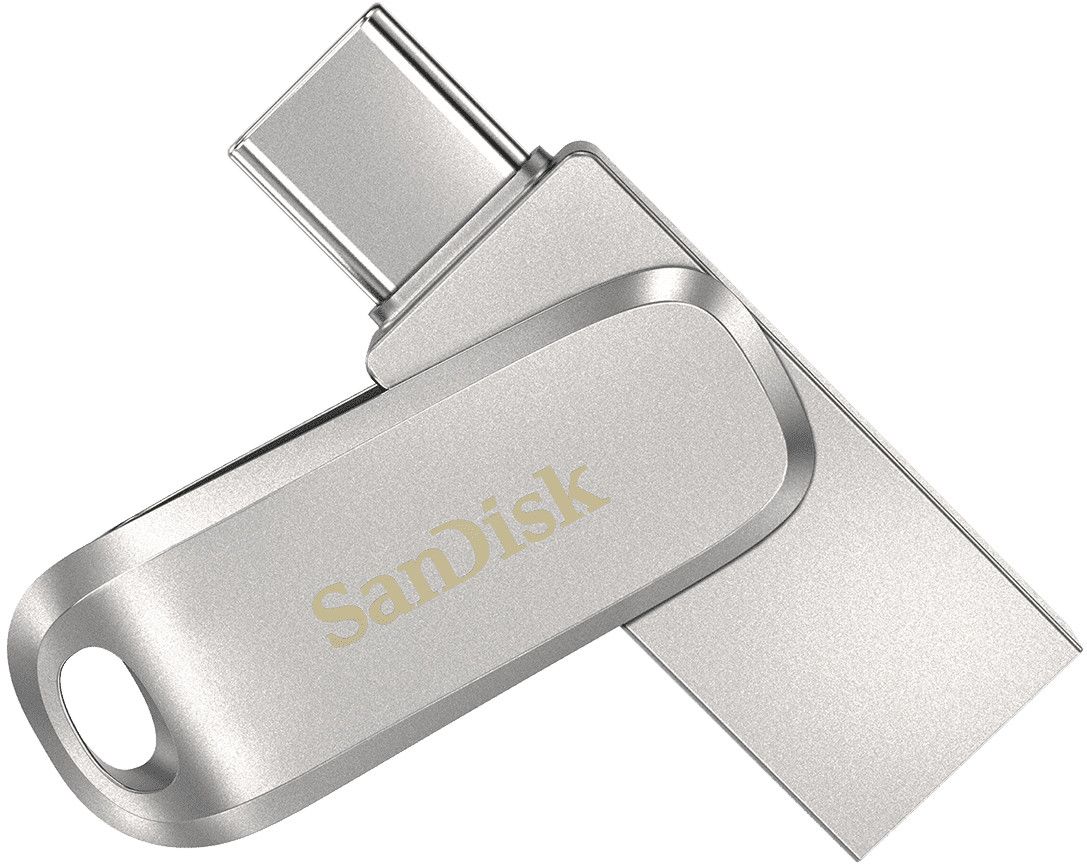 SanDisk Ultra Dual Drive Luxe USB-A/USB-C - 128GB