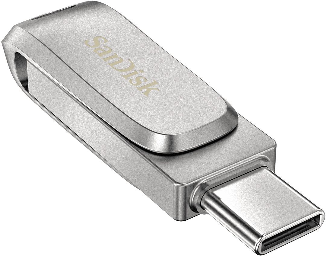 SanDisk Ultra Dual Drive Luxe USB-A/USB-C - 256GB