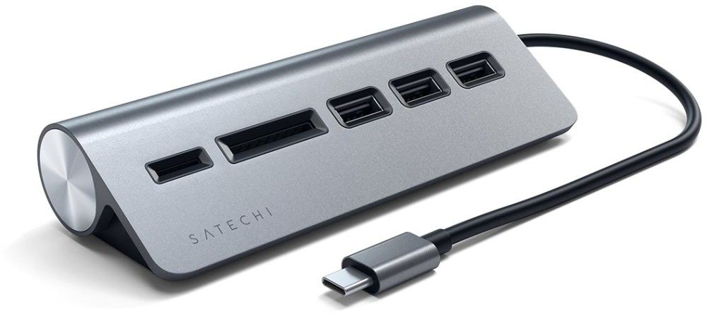 Satechi ST-TCHCRM - Hub - 3 x SuperSpeed USB 3.0 - stasjonær