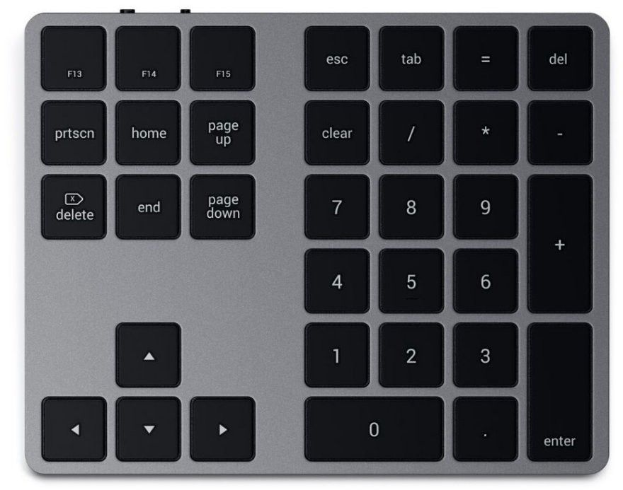 Satechi Trådløs Numpad Space grey