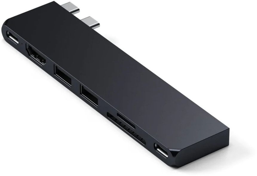 Satechi Pro Hub Slim - Svart