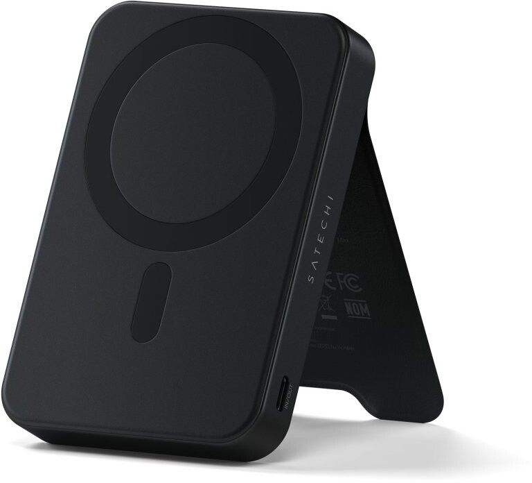 Satechi Qi2 Magnetic Powerbank With Stand 10000mah Sort