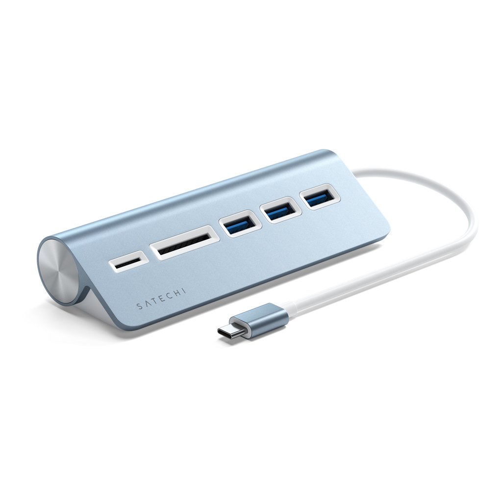 Satechi ST-TCHCRB - Hub - 3 x SuperSpeed USB 3.0 - stasjonær