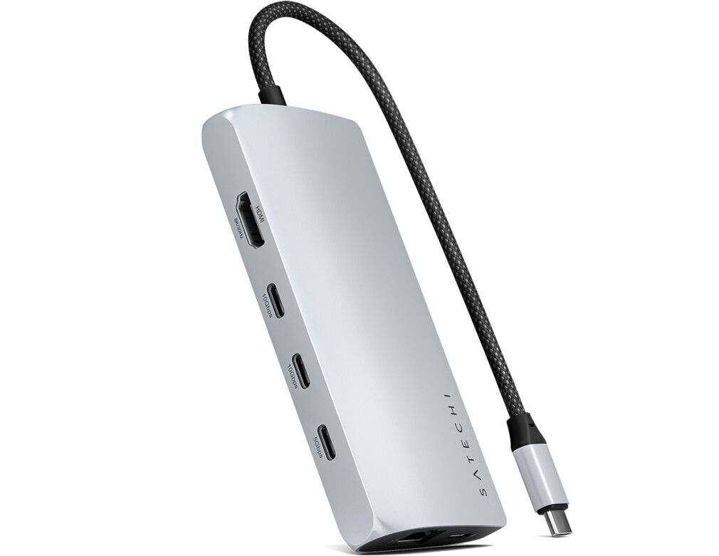 Satechi Multiport 8K Docking V3 (sølv)
