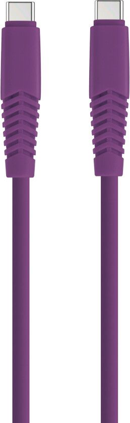 Setty USB-C - USB-C Cable - Mörklila