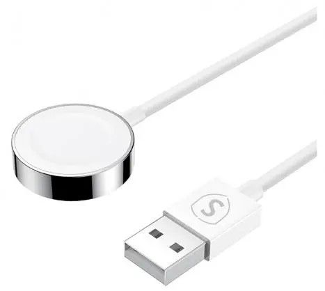 SiGN magnetisk lader for Apple Watch, 2,5 W, 1,2 m, hvit