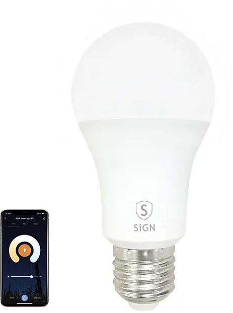 SiGN Smart dimbar LED-pære 9W E27