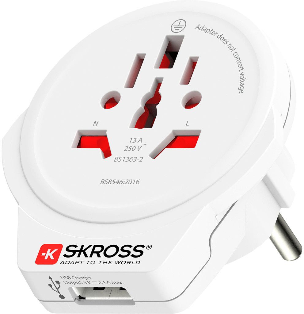 SKross Power Plug Adapter